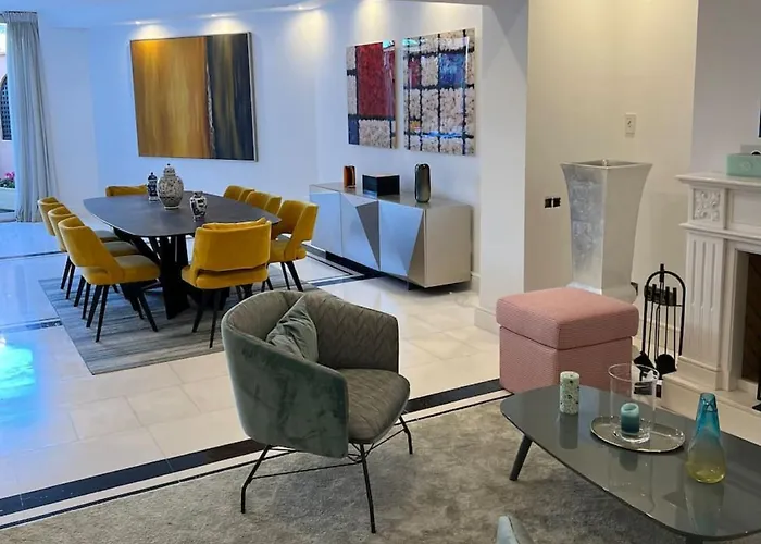 شقة First Line Banus 4 Bed Sea Pool ماربيا